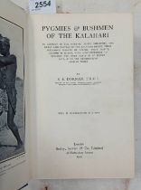 PYGMIES & BUSHMEN OF THE KALAHARI BY S.S.