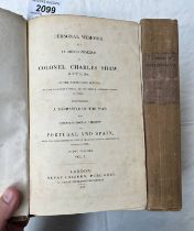 PERSONAL MEMOIRS & CORRESPONDENCE OF COLONEL CHARLES SHAW,