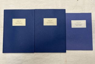 BLUE SONATA, THE POETRY OF JOHN ASHBERY BY JEREMY REED, PRINTED AT THE TRAGARA PRESS,