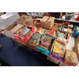 20 BOXES OF VARIOUS CHILDREN'S BOOKS AND ANNUALS TO INCLUDE VARIOUS LADYBIRD PUBLISHED BOOKS, BEANO,