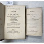 HISTORY OF THE EPIDEMIC SPASMODIC CHOLERA OF RUSSIA BY BISSET HAWKINS - 1831 AND A TREATISE ON