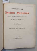 SPECIMENS OF ANCIENT FURNITURE DRAWN FROM EXISTING AUTHORITIES BY HENRY SHAW,