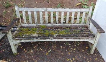 WOODEN GARDEN BENCH