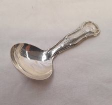 GEORGIAN SILVER CADDY SPOON BY JOSEPH WILLMORE,