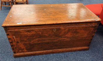 PINE KIST, 51CM TALL X 104CM WIDE Condition Report: The lot has age related marks,