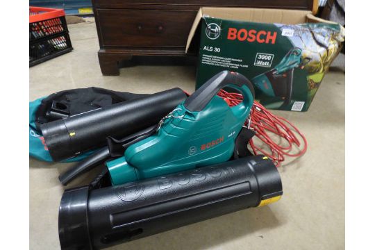 BOSCH ALS 30 3000 WATT CORDED GARDEN VACUUM WITH BOX