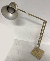 HERBERT TERRY & SONS ANGLEPOISE LAMP WITH STEPPED BASE