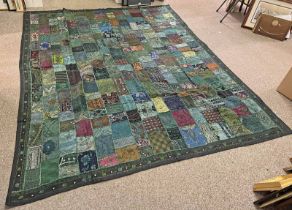 LARGE PATCH WORK QUILT,
