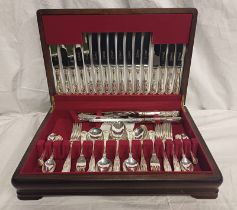 CASED CANTEEN SILVER PLATED CUTLERY