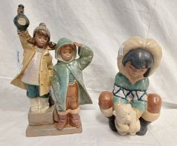 2 LLADRO FIGURES OF CHILDREN Condition Report: Both in good condition.