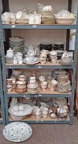 LARGE SELECTION OF PORCELAIN DINNER & TEAWARE INCLUDING MAYFAIR, DOULTON,