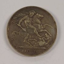 1889 VICTORIA CROWN