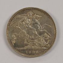 1891 VICTORIA CROWN