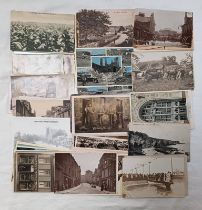 SELECTION OF VARIOUS MOSTLY LOCAL INTEREST POSTCARDS TO INCLUDE ARBROATH, CARNOUSTIE, LETHAM,