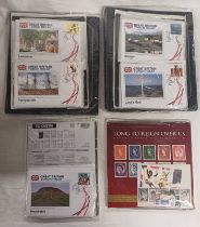 TWO ALBUMS OF GREAT BRITAIN TORCH RELAY LIMITED EDITION COMMEMORATIVE COVER SET & 2015 LONG TO