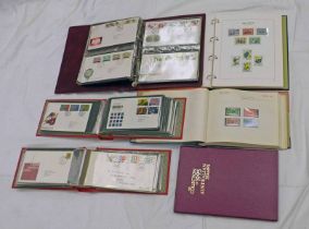 6 ALBUMS TO INCLUDE 3 ALBUMS OF GB FIRST DAY COVERS 1965-1985, GB SPECIAL STAMP ALBUM 1925-79,