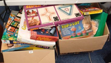 SELECTION OF VARIOUS BOARD GAMES INCLUDING POSTMAN PAT, MAGIC SHOW, & OTHERS.