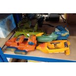 SELECTION OF VINTAGE PLAYWORN HE-MAN MASTERS OF THE UNIVERSE VEHICLES