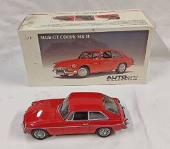 AUTO PART 1:18 SCALE MGB GT COUPE MK II.