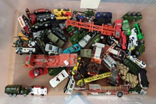 SELECTION OF PLAYWORN CORGI, LLEDO, MATCHBOX,