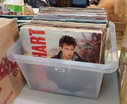 SELECTION OF VARIOUS VINYL MUSIC ALBUMS INCLUDING ARTISTS SUCH AS MEAT LOAF, CHRIS REA,