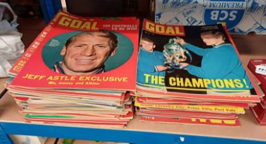 SELECTION OF GOAL & OTHER FOOTBALL RELATED MAGAZINES