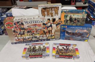 AIRIFX 1:72 SCALE THE BATTLE OF WATERLOO TOGETHER WITH SETS FROM ITALERI & DRAGON INCLUDING FRENCH