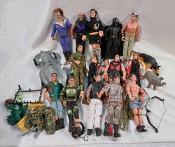 SELECTION OF VARIOUS ACTION MEN FIGURES & OTHERS