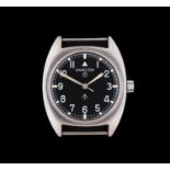 Hamilton: A British Military Centre Seconds Wristwatch, signed Hamilton, issued in 1973, lever