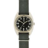 CWC: A British Military Centre Seconds Wristwatch, signed CWC, issued in 1976, manual wound lever