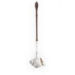 A George II Silver and Wood Punch-Ladle, by Thomas Rush, London, 1745