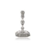 A George I Silver Taper-Candlestick, by Matthew Cooper, London, 1716