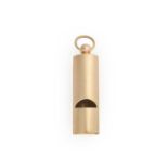 A George V Gold Whistle, by Deakin and Francis Ltd., Birmingham, 1917, 9ct