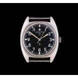 Hamilton: A British Military Centre Seconds Wristwatch, signed Hamilton, issued in 1973, lever