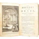 [Defoe (Daniel)]The History of the Devil, as well Ancient as Modern: in Two Parts ....T. Warner,