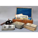 Stereoscopic Viewer and Slides, of topographical and social interest (one box)From the Estate of
