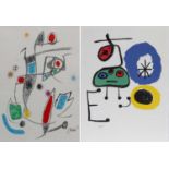 After Joan Miró (1893-1983) Spanish Maravillas con variaciones acrósticas en el Jardín de
