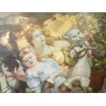 Bohuslav Barlow (b.1947)"Golden Girls" 1996Signed oil on canvas, 64.5cm by 85cm