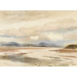 Roland Vivian Pitchforth RA, RWS, LG (1895-1982)Beach SceneSigned, pencil and watercolour together