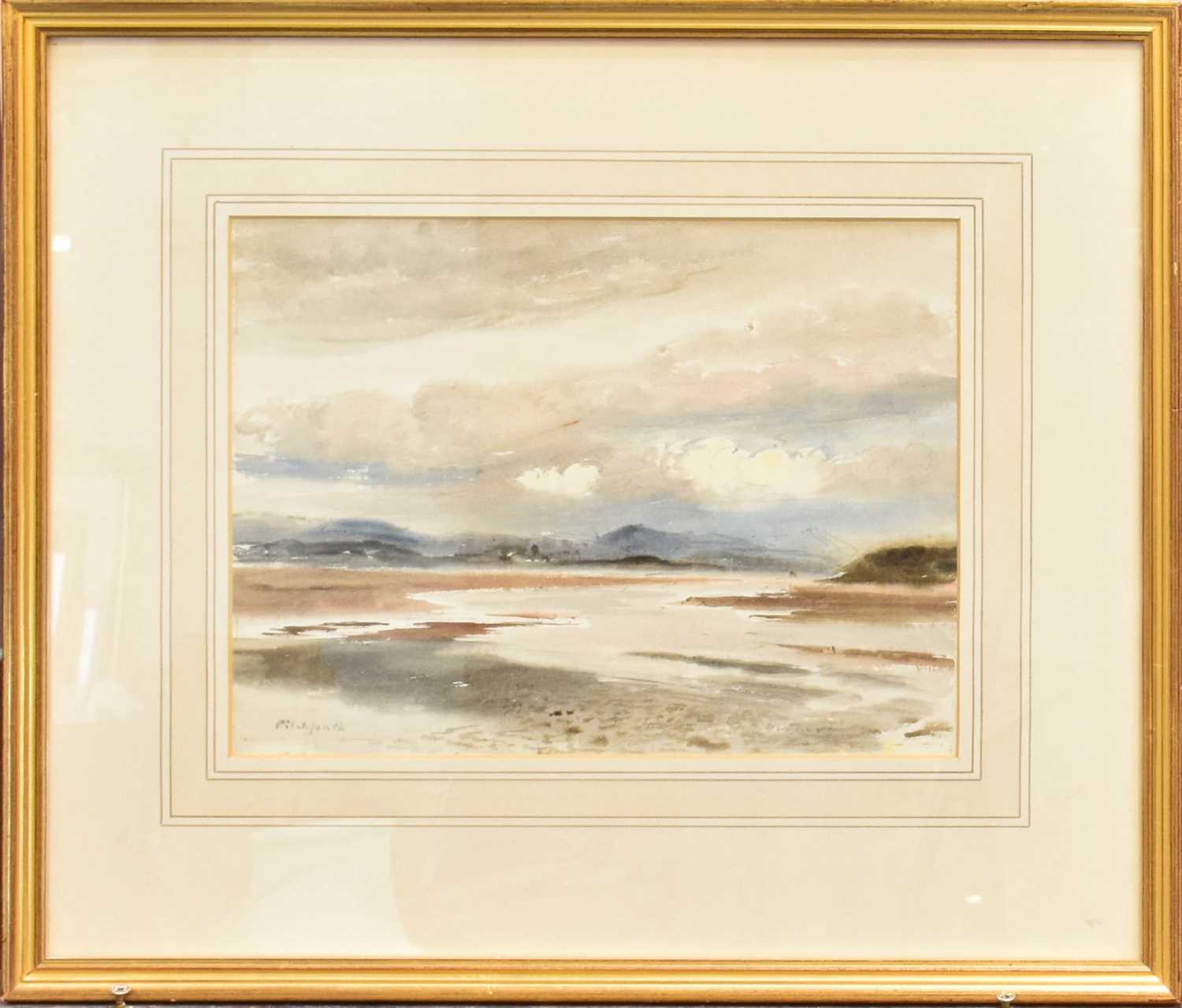 Roland Vivian Pitchforth RA, RWS, LG (1895-1982)Beach SceneSigned, pencil and watercolour together - Image 4 of 9