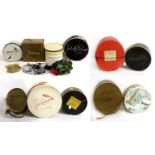 1930s and Later Stylish Card Hat Boxes and Covers, of various dates and designsincluding four