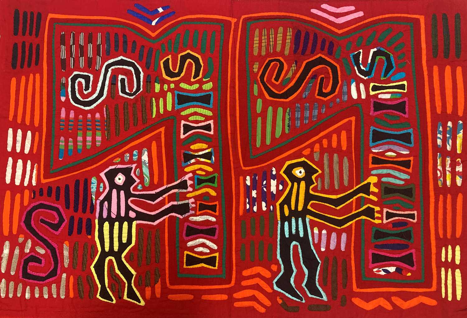 Collection of 20th Century Molas from San Blas Islands, Panama comprising ten reverse appliqué and - Image 8 of 11