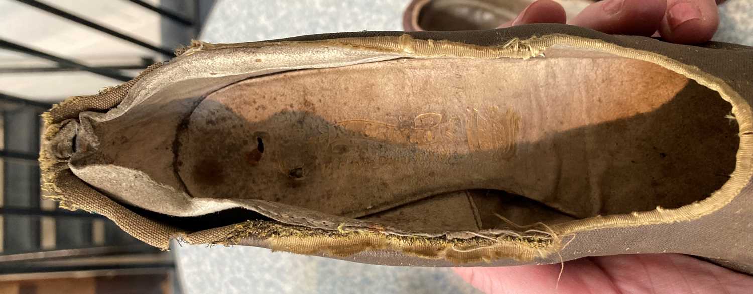 Assorted Early 20th Century Costume Accessories, comprising a pair of N Grecot Paris shoes with silk - Image 7 of 12