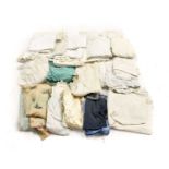 Assorted 20th Century White Linen, Children's and Ladies Undergarments, comprising crochet edge