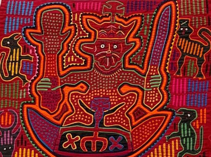 Collection of 20th Century Molas from Sans Blas Islands, Panama comprising ten reverse appliqué - Image 6 of 11