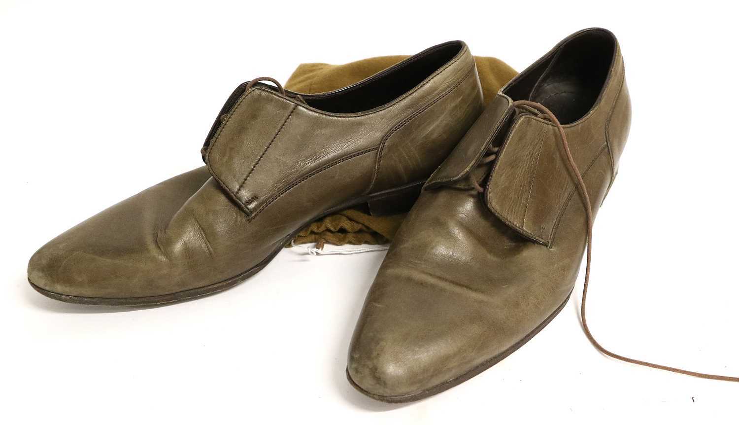 Modern Costume and Accessories, comprising a pair of Louis Vuitton men's olive leather shoes (size - Image 3 of 18