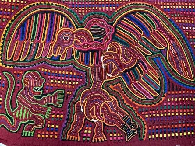 Collection of 20th Century Molas from San Blas Islands, Panama comprising ten reverse appliqué and - Image 6 of 10