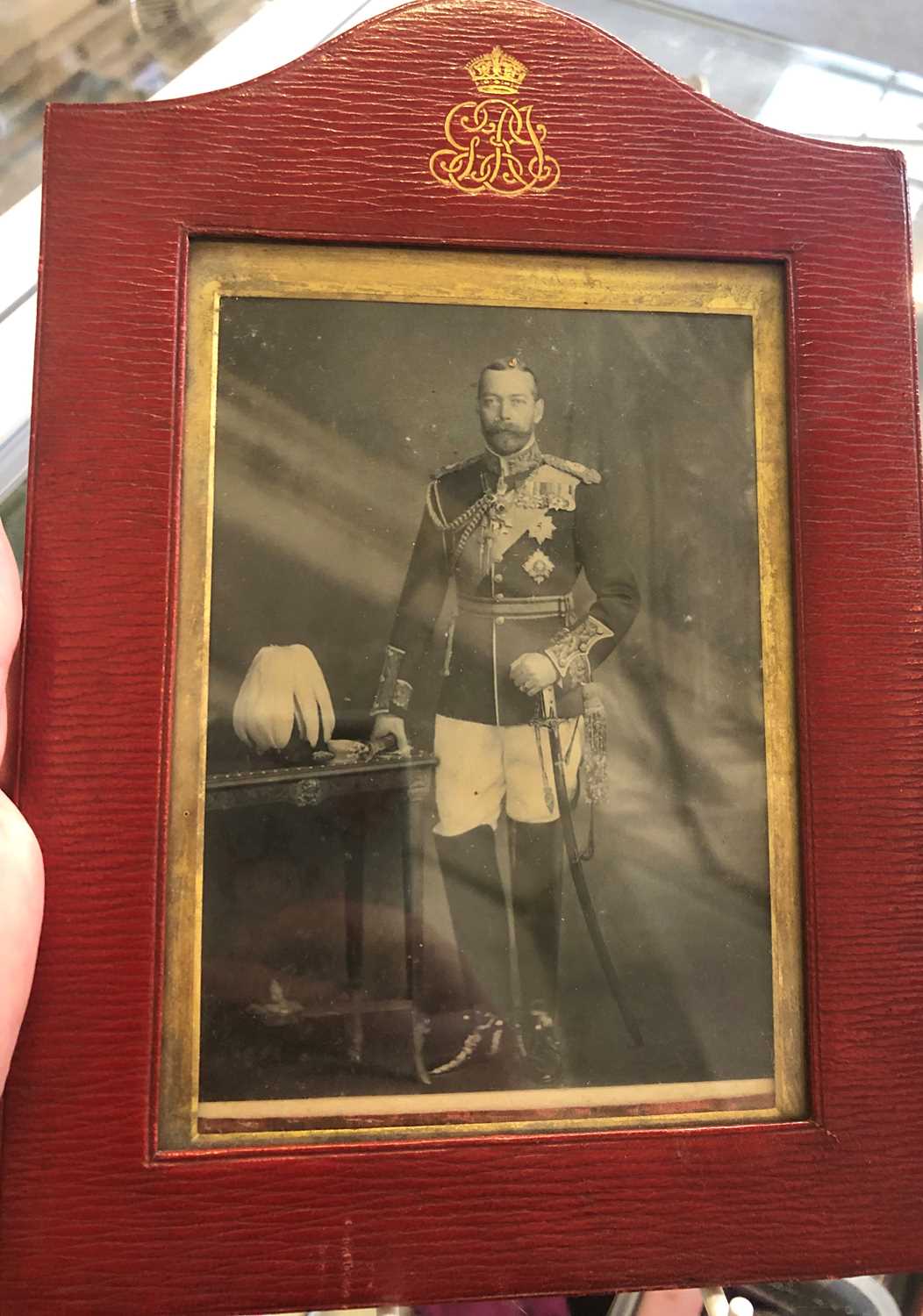 A Miscellaneous Group, including a pair of portrait photographs of King George V and a signed - Image 7 of 11