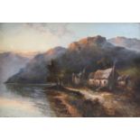 Henry Cooper (1859-1934)"Eventide" Signed, oil on canvas, 50cm by 75.5cm