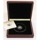 17 x Foreign Silver Proof Coins and Medals, to include: 2 x Tristan da Cunha piedforts: £5 2008 (.